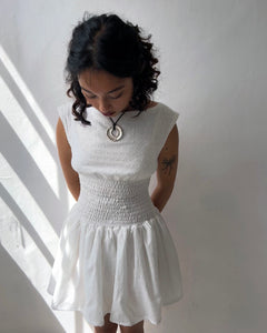 The Amélie Dress in Ivory