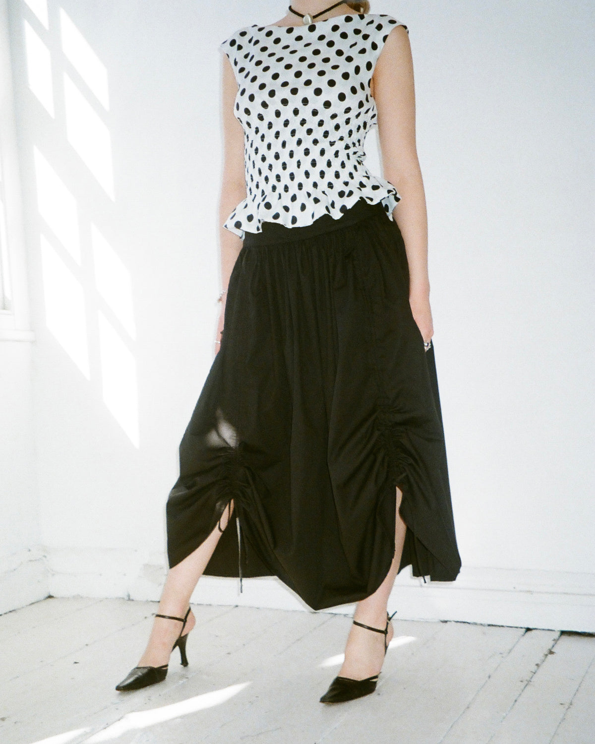 76. Black Lola Skirt - 3XL/4XL