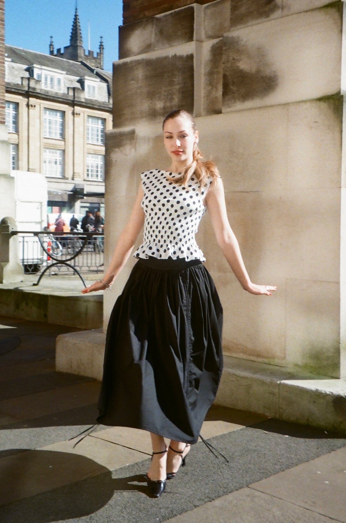 64. The Lola Skirt in Black - XS