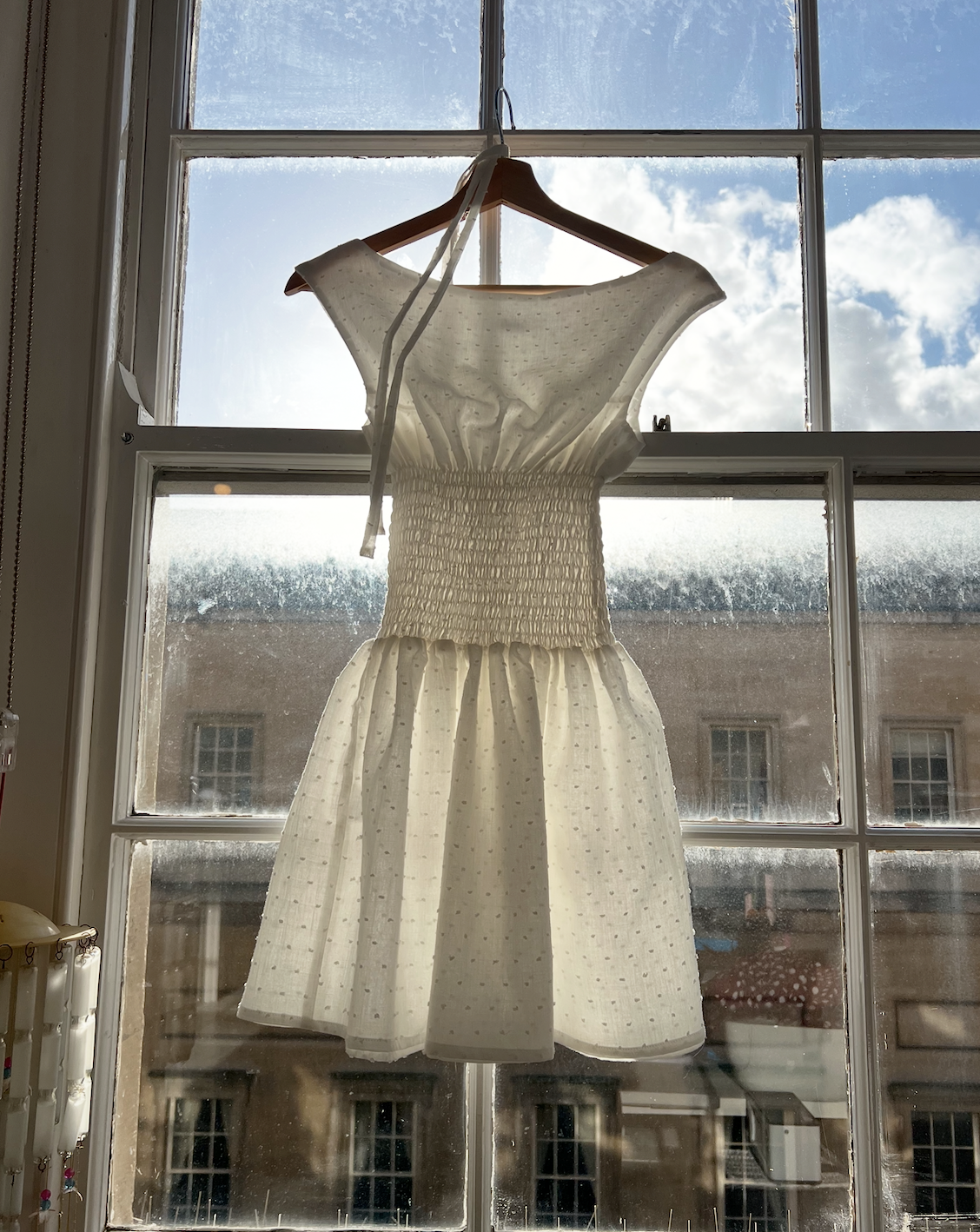 The Amélie Dress in Ivory