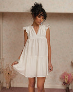 Load image into Gallery viewer, The Savannah Dress in Ivory

