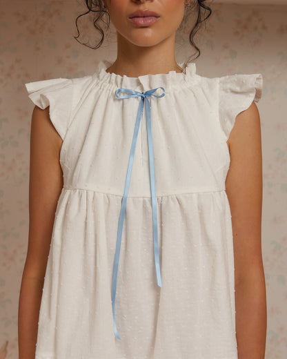 The Savannah Dress in Ivory