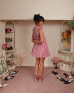 Load image into Gallery viewer, The Savannah Dress in Red Gingham
