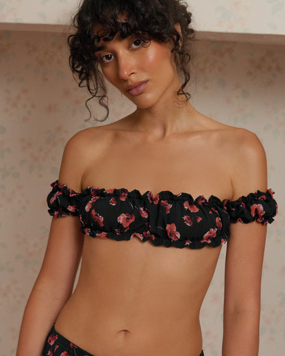 The Nora Top in Poppy