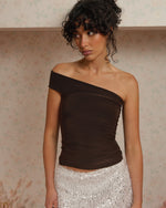 Load image into Gallery viewer, The Anya Top in Chocolate
