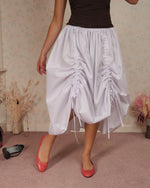 Load image into Gallery viewer, The Lola Skirt in Lilac Pinstripe
