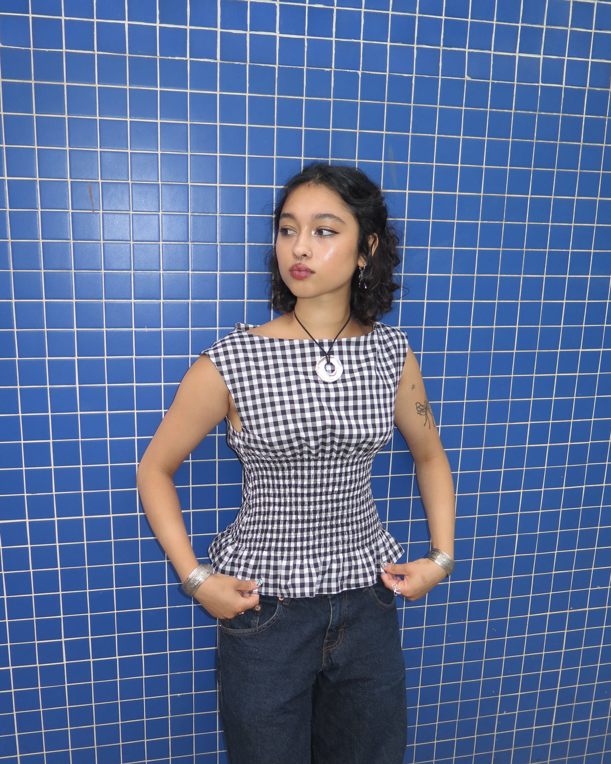 4. The Amelie in Gingham - S