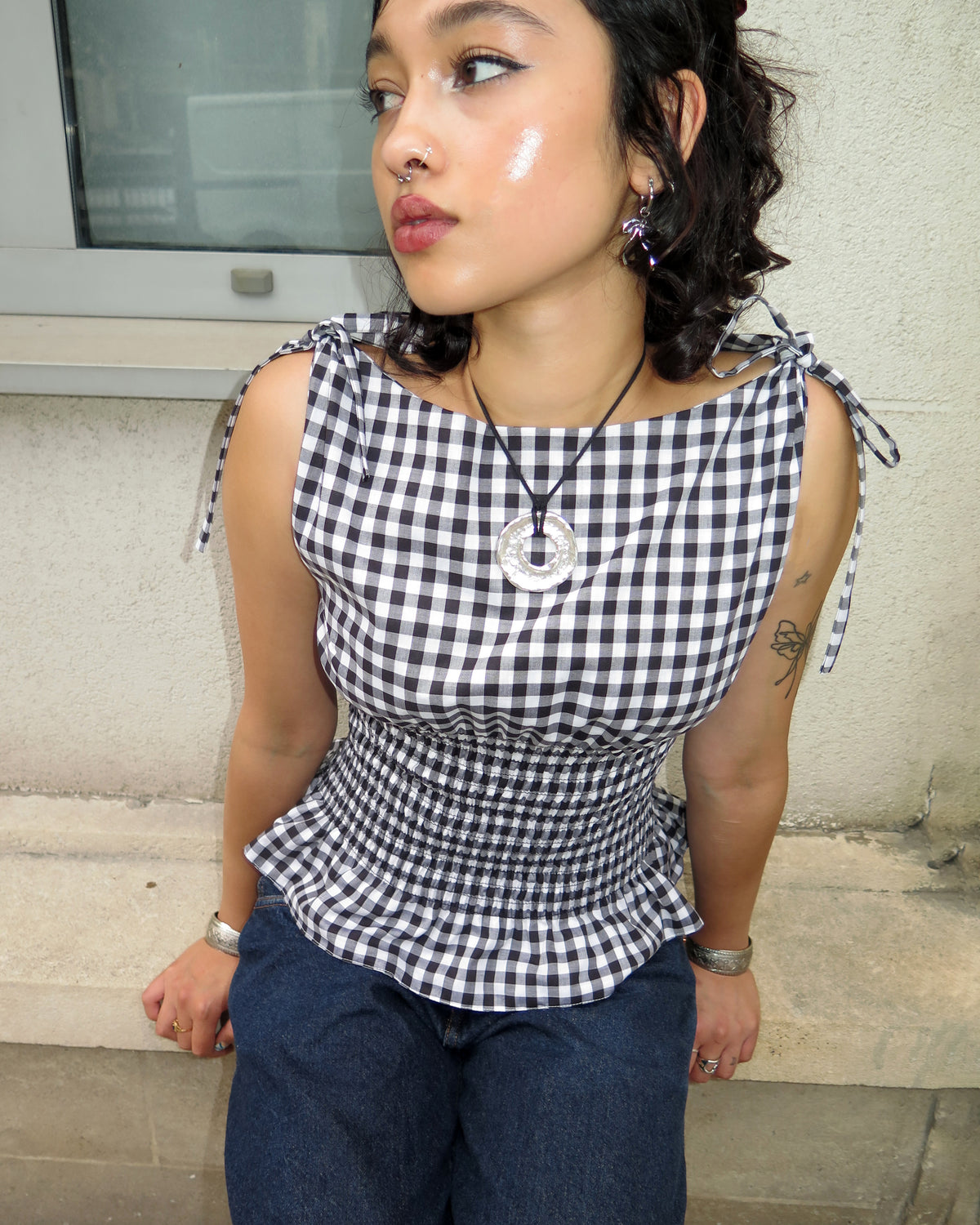 4. The Amelie in Gingham - S