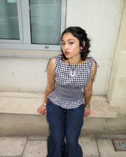 The Amélie Top in Gingham