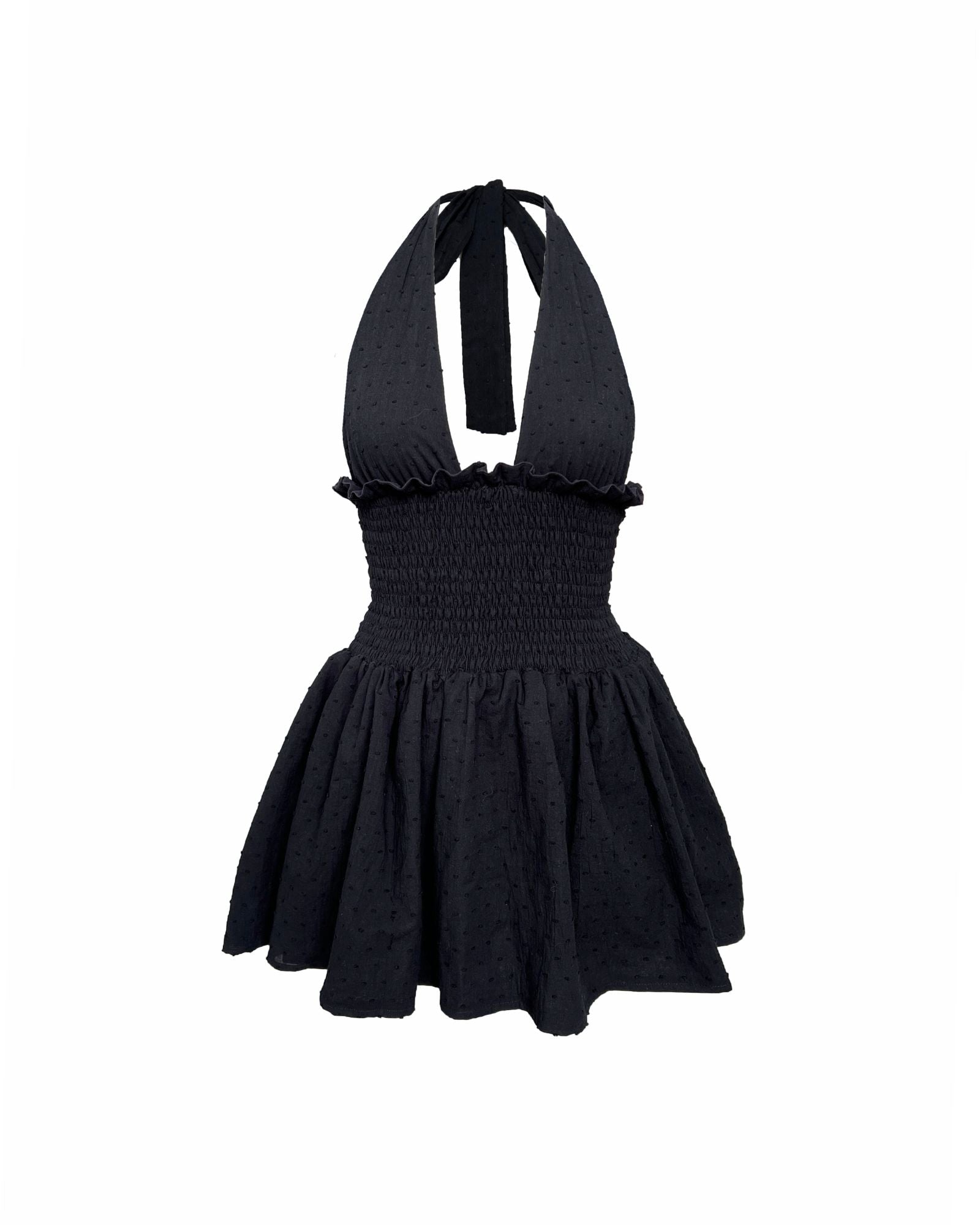 The Freya Mini Dress in Black