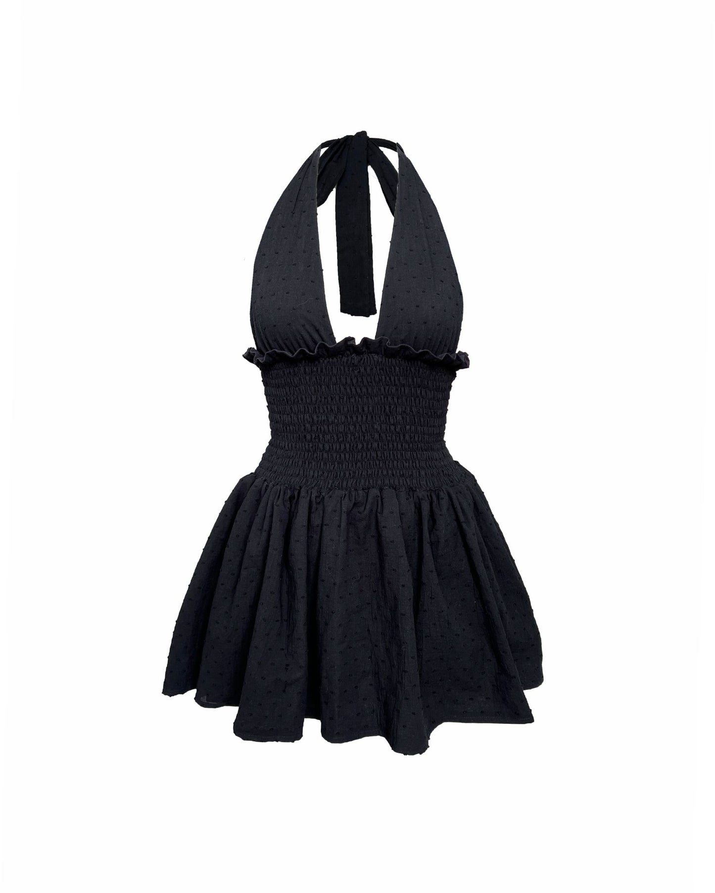 The Freya Mini Dress in Black