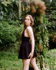 The Freya Mini Dress in Black Beasha Studios The Freya Mini Dress in Black Beasha Studios