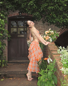 The Ella Skirt in Viscose Check