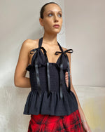 Load image into Gallery viewer, The Freya Top in Black  -  PRE-ORDER
