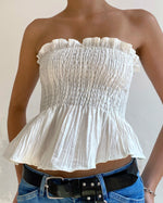 Load image into Gallery viewer, The Calypso Bodice in Ivory

