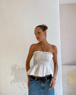 Load image into Gallery viewer, The Calypso Bodice in Ivory
