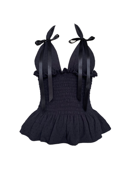 The Freya Top in Black