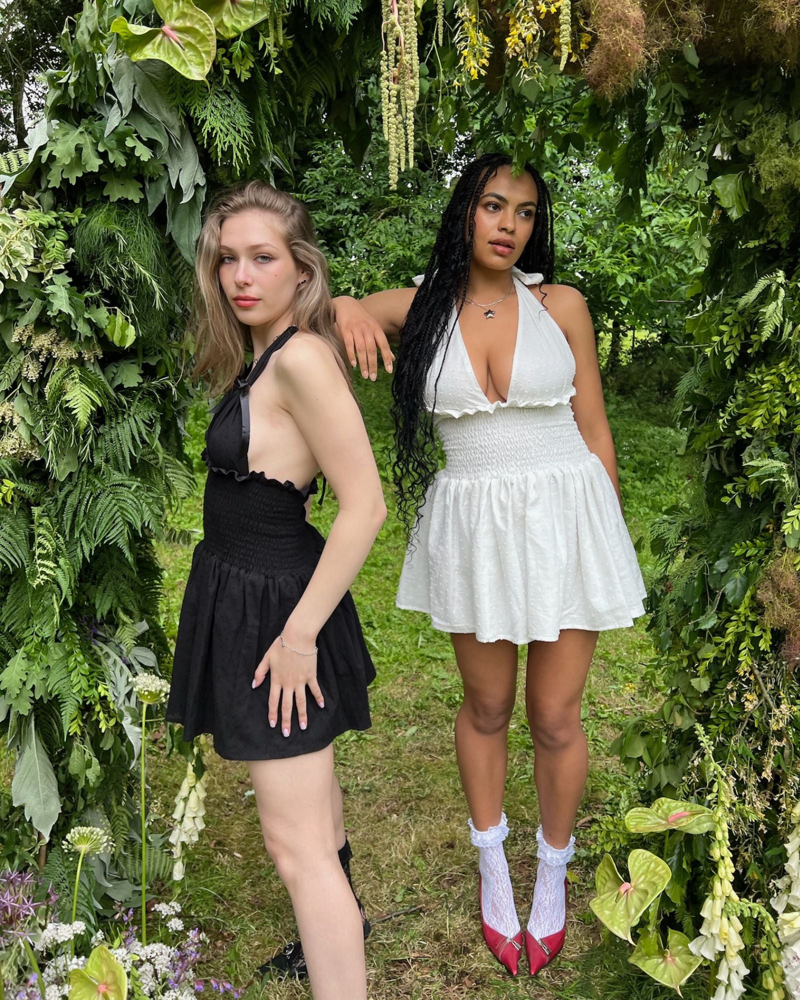 freya mini dress The Freya Mini Dress in Ivory – Beasha Studios