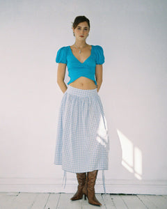 The Lola Skirt in Light Blue
