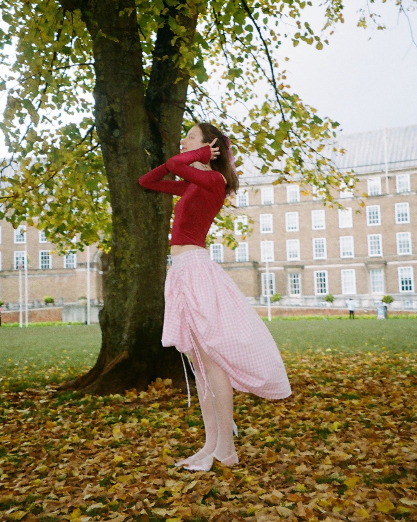 The Lola Skirt in Light Pink
