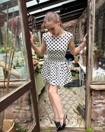 Load image into Gallery viewer, The Amélie Dress in Polka Dot
