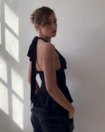Load and play video in Gallery viewer, The Freya Top in Black  -  PRE-ORDER
