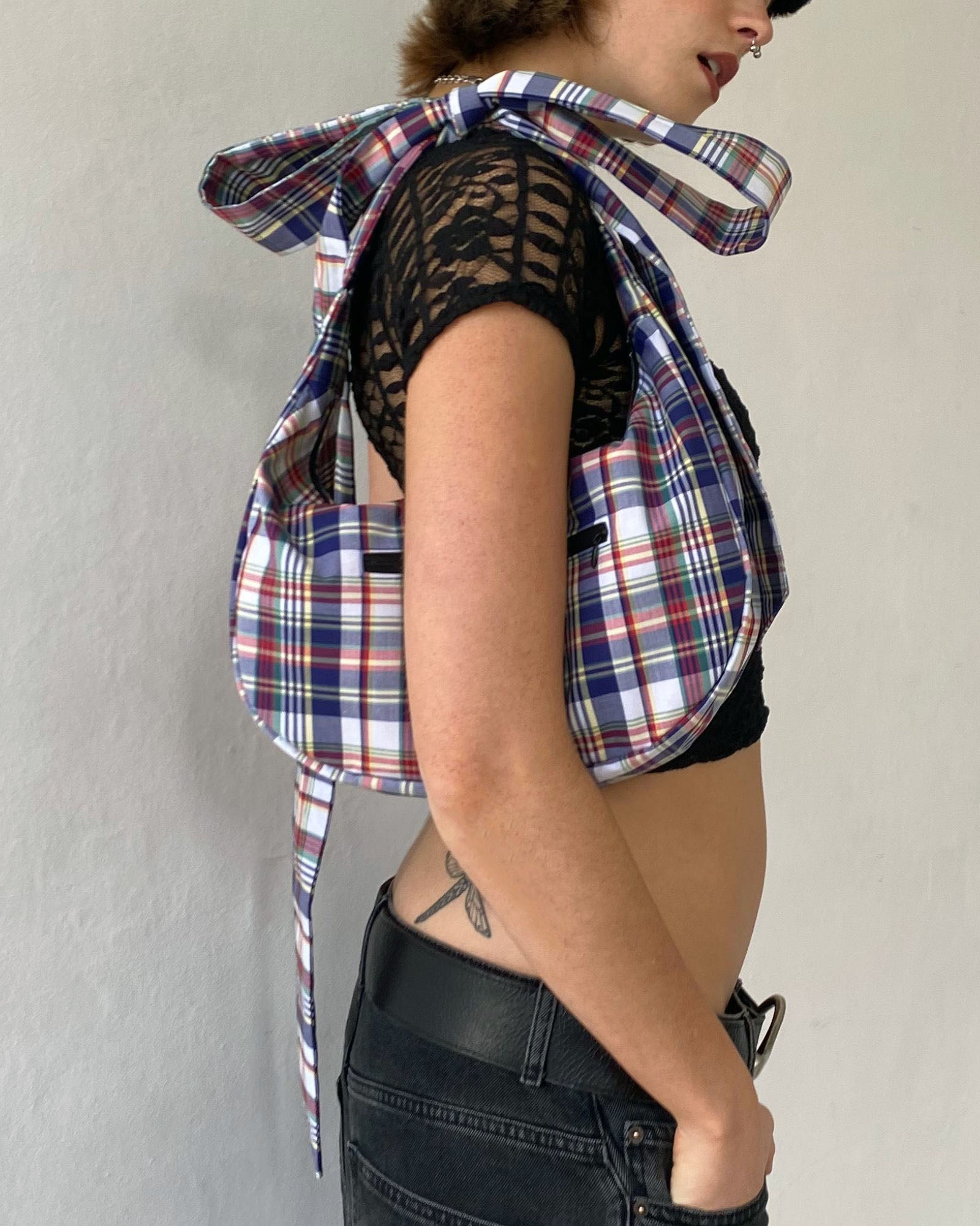The Milo Bag in Highland Check