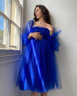 Load image into Gallery viewer, The Babydoll in Cobalt Blue - Mini or Midi
