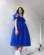 Load image into Gallery viewer, The Babydoll in Cobalt Blue - Mini or Midi
