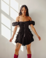 Load image into Gallery viewer, The Valentina Dress in Black
