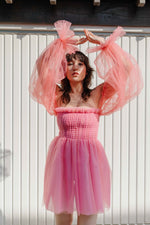 Load image into Gallery viewer, The Babydoll in Papaya Pink - Mini or Midi
